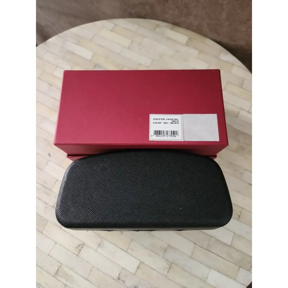 Salvatore Ferragamo eyeglasses or sunglasses case with box EMPTY